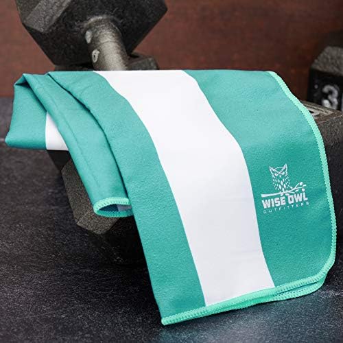 Wise Owl Outfitters Beach Towel and Yoga Towel - Quick - Travel With Glen