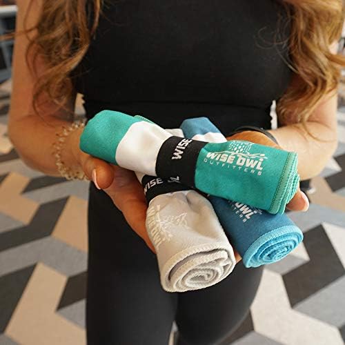Wise Owl Outfitters Beach Towel and Yoga Towel - Quick - Travel With Glen