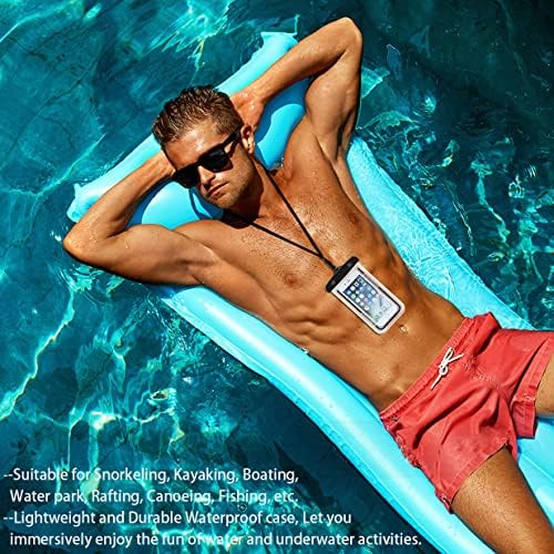 Clear Waterproof Cellphone Pouch Case,IPX8 Cell Phone Dry Bag,up to - Travel With Glen