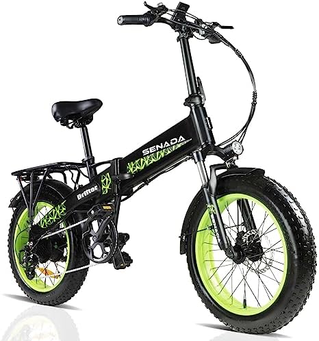 Electric folding bike