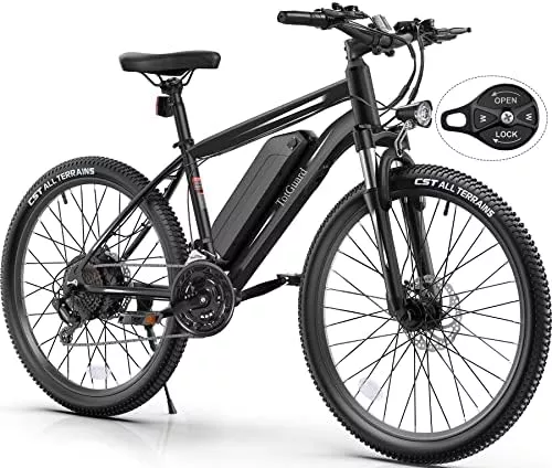 TotGuard Electric Bike, 27.5" Electric Bike for Adults 500W Ebike - Travel With Glen electric bike