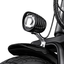 The Bright Bike Headlight of T14 ebike