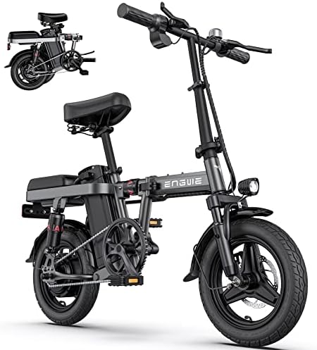 ENGWE Mini Electric Bike for Adults Teens, 14" Fat Tire - Travel With Glen Pedelec