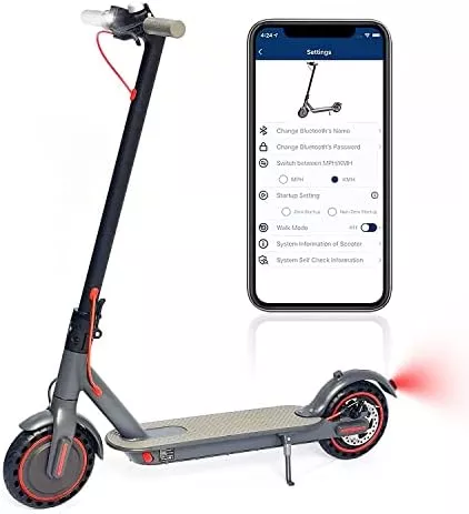 Electric Scooter Adults 18.5 MPH, 350w Electric Scooter with 17-22 - Travel With Glen Electric scooter