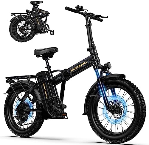 Electric folding bike