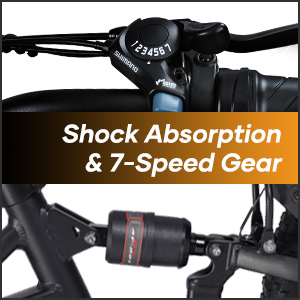 Shock Absorption & 7-Speed Gear