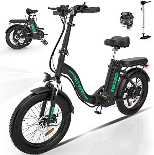 Electric folding bike