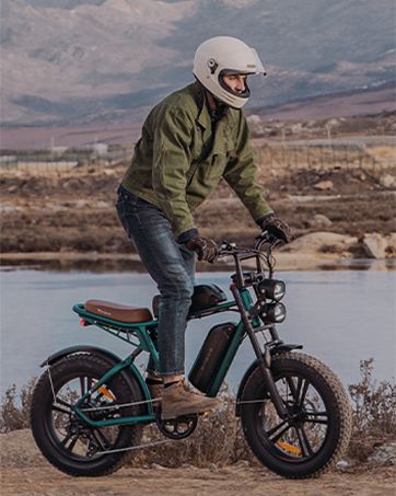 Dual Battery Fat Tire Ebike M20