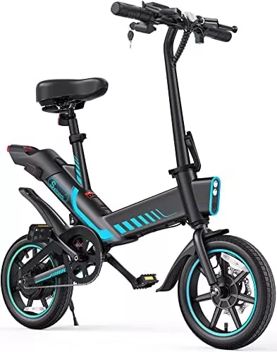 Sailnovo Electric Bicycle, 14'' Electric Bike for Adults and Teenagers - Travel With Glen Electric folding bike