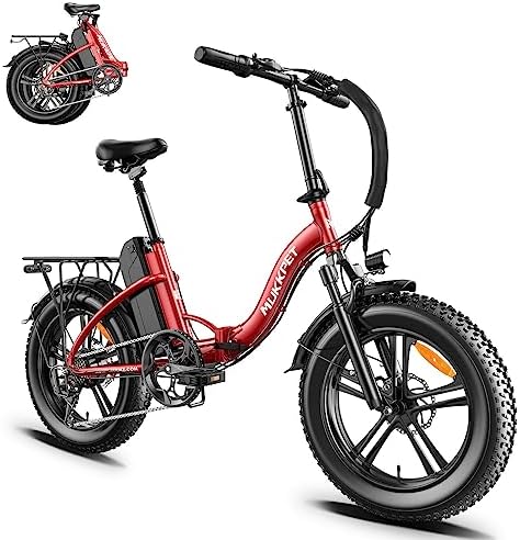 Electric folding bike