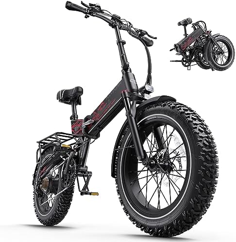 Electric folding bike