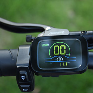 colorful screen for electric bike