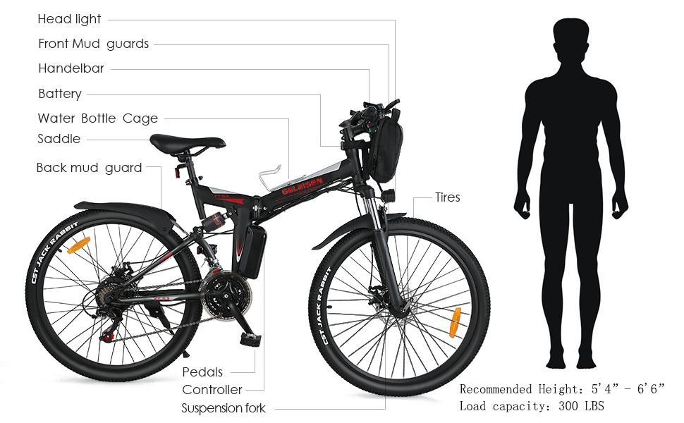 Folding Electric Mountain Bike