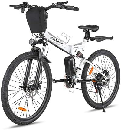 Electric folding bike