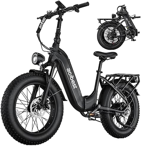 Electric folding bike