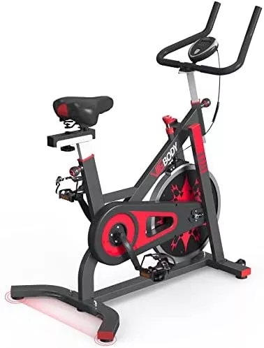 VIGBODY Stationary Exercise Bike Indoor Cycling Bike for Cardio Workout, - Travel With Glen Zero-emission bike