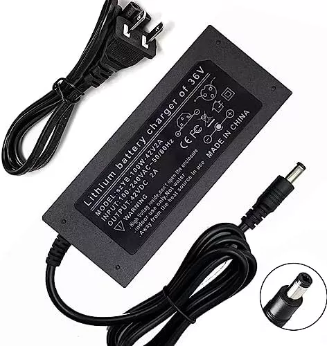 42V 2A Charger 1 Prong for 36V Electric Scooter Lithium - Travel With Glen Electric urban bike