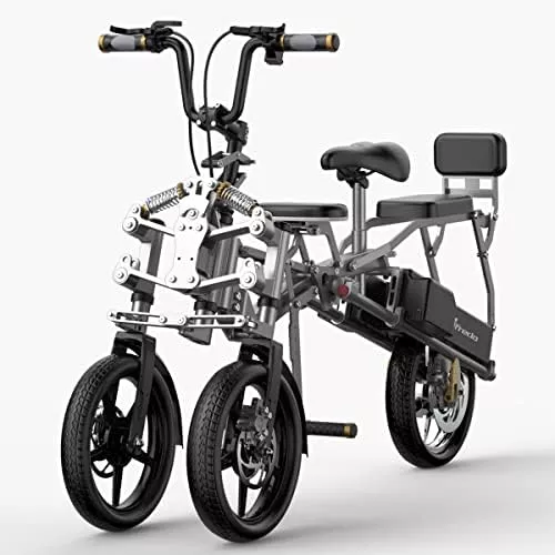 Afreda Official S6 Electric Tricycle Bike Ultra Safety Compact Folding - Travel With Glen Electric trike