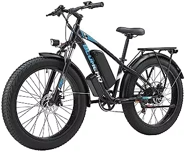 BLUMEMO Electric Bike for Adults Electric Bicycle with 1000W Motor,Fat - Travel With Glen Power-assisted bicycle