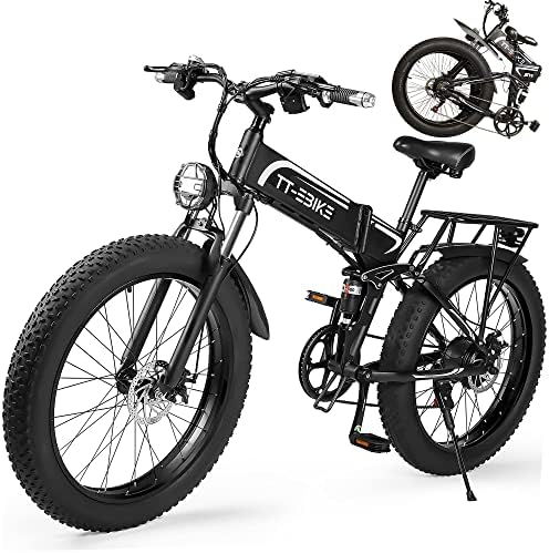 Electric folding bike