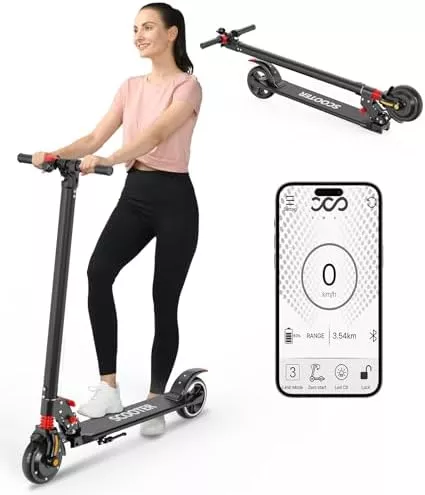 Electric Kick Scooter, Max 15MPH Power by 250W Motor,12/15Miles Range, - Travel With Glen Electric scooter
