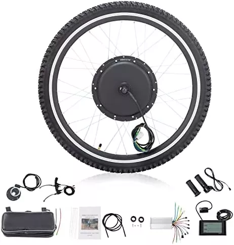 Ktaxon 48v 1000w Ebike Conversion Kit, 24In Electric Bike Conversion - Travel With Glen Electric trike