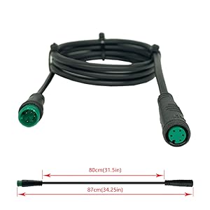 Extension cable 5 pin male-female