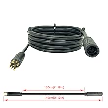 1300mm motor extension cable (small) size