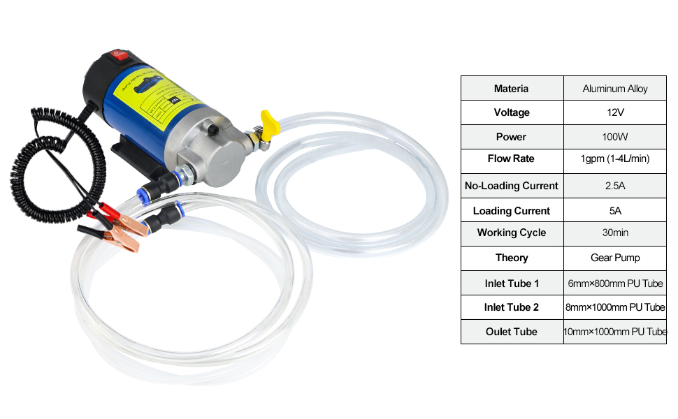  Oil Extractor Pump Kit