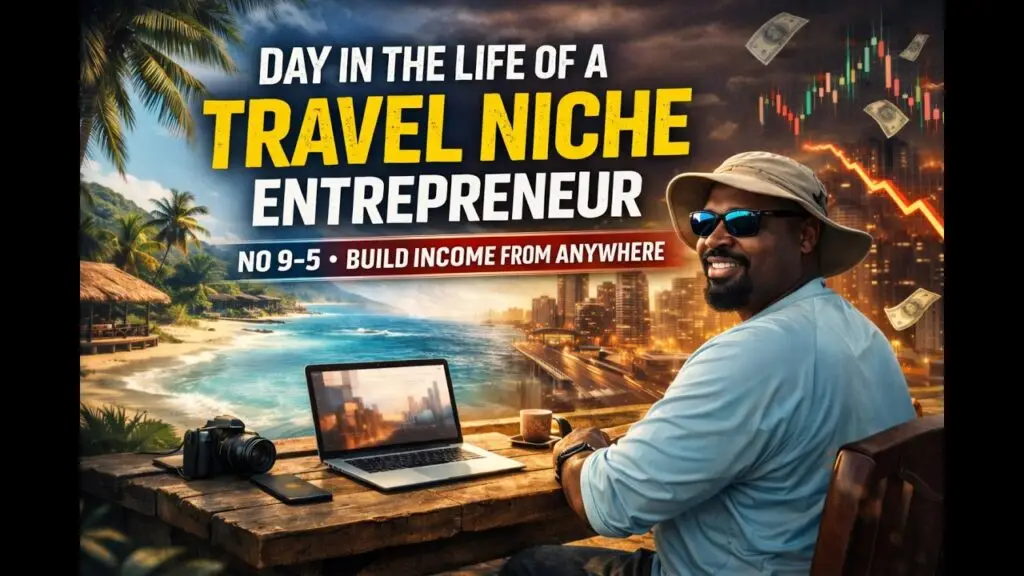 Day in the Life of a Travel Niche Entrepreneur | No 95 Build Income From Anywhere - Travel With Glen