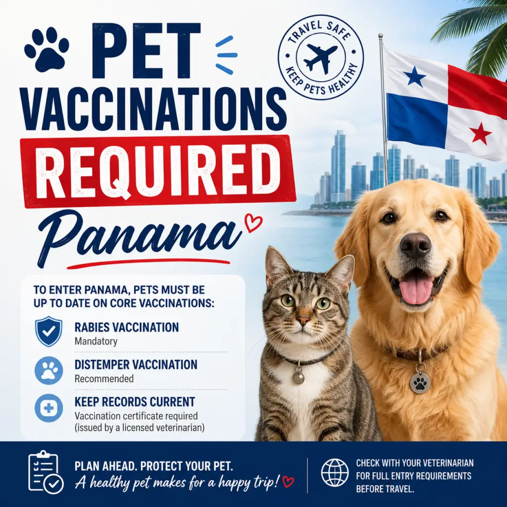 Pet Vaccinations Required Panama